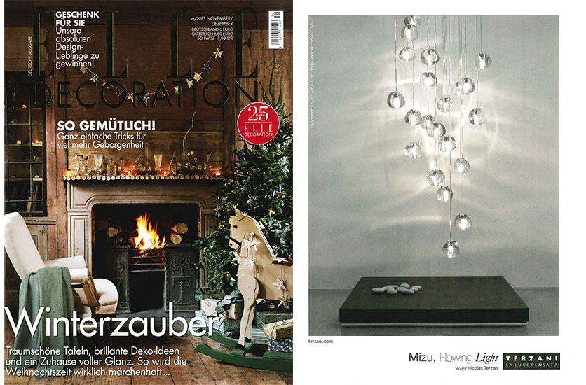 Mizu featured in Elle Decoration